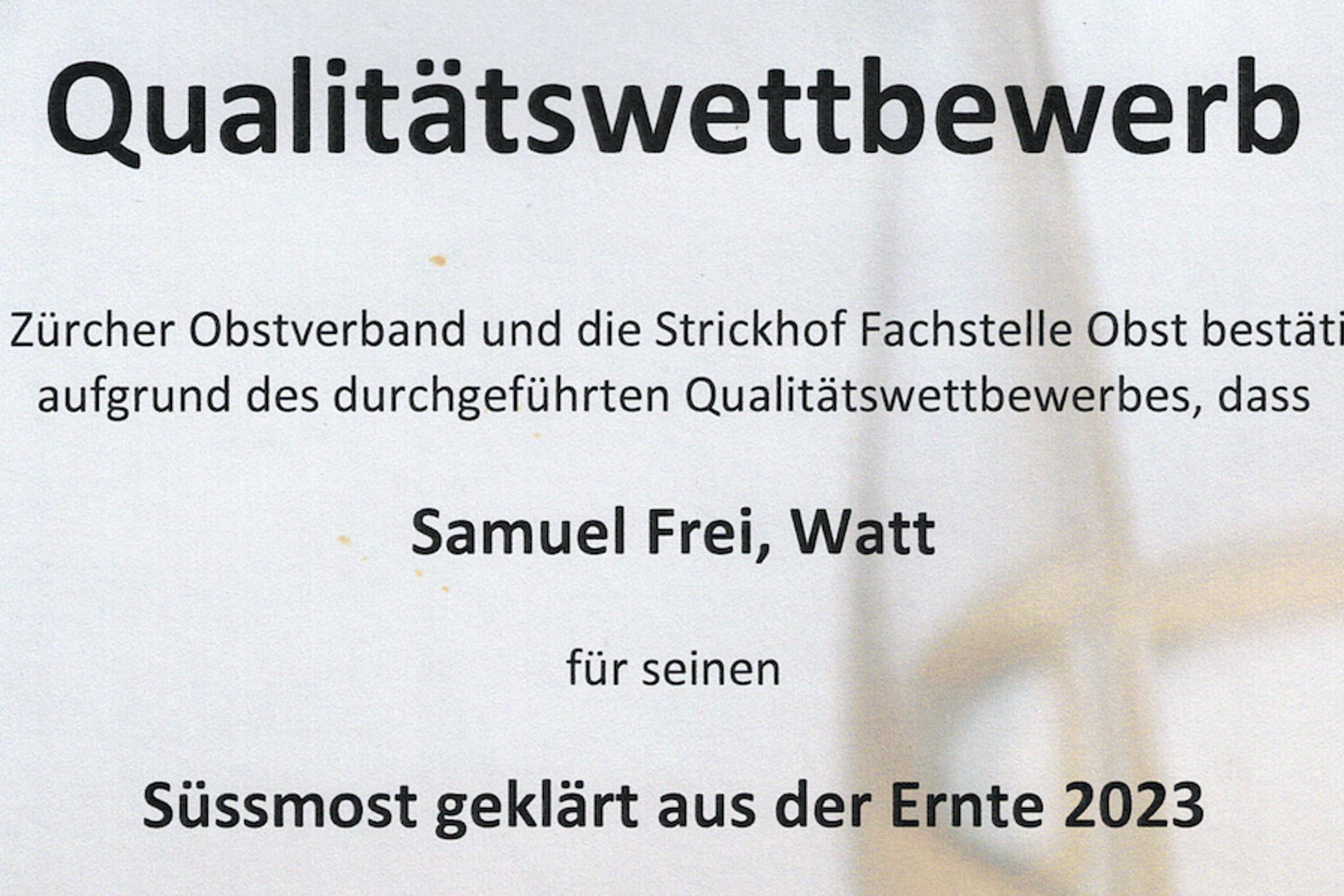 Auszeichnung 2023